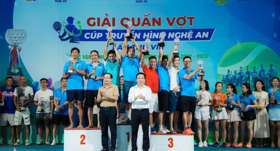 THACO AUTO Nghệ An tài trợ sự kiện “Giải quần vợt cúp truyền hình Nghệ An lần thứ VIII năm 2022 – Tiếp sức đến trường”