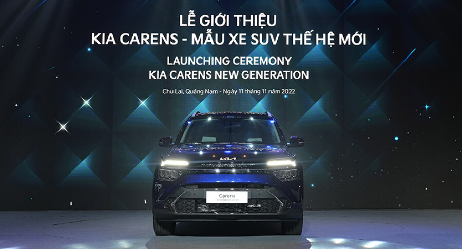 THACO AUTO CHÍNH THỨC GIỚI THIỆU MẪU XE KIA CARENS THẾ HỆ MỚI.